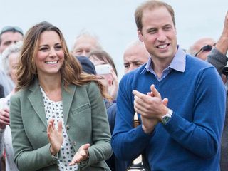 Kate Middleton and Prince William in Anglesey