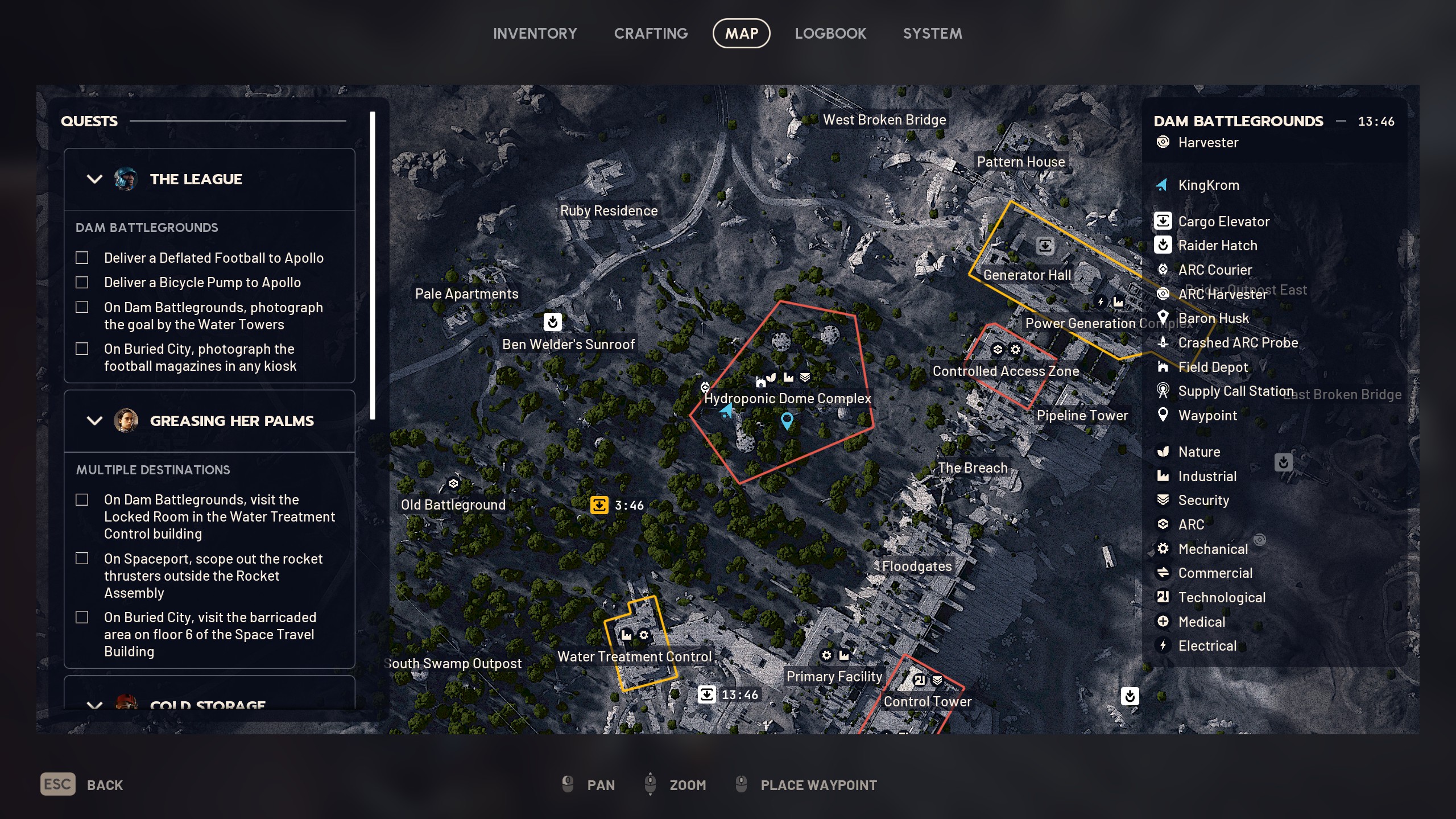 Arc Raiders Broken Guidance System - Hydroponics