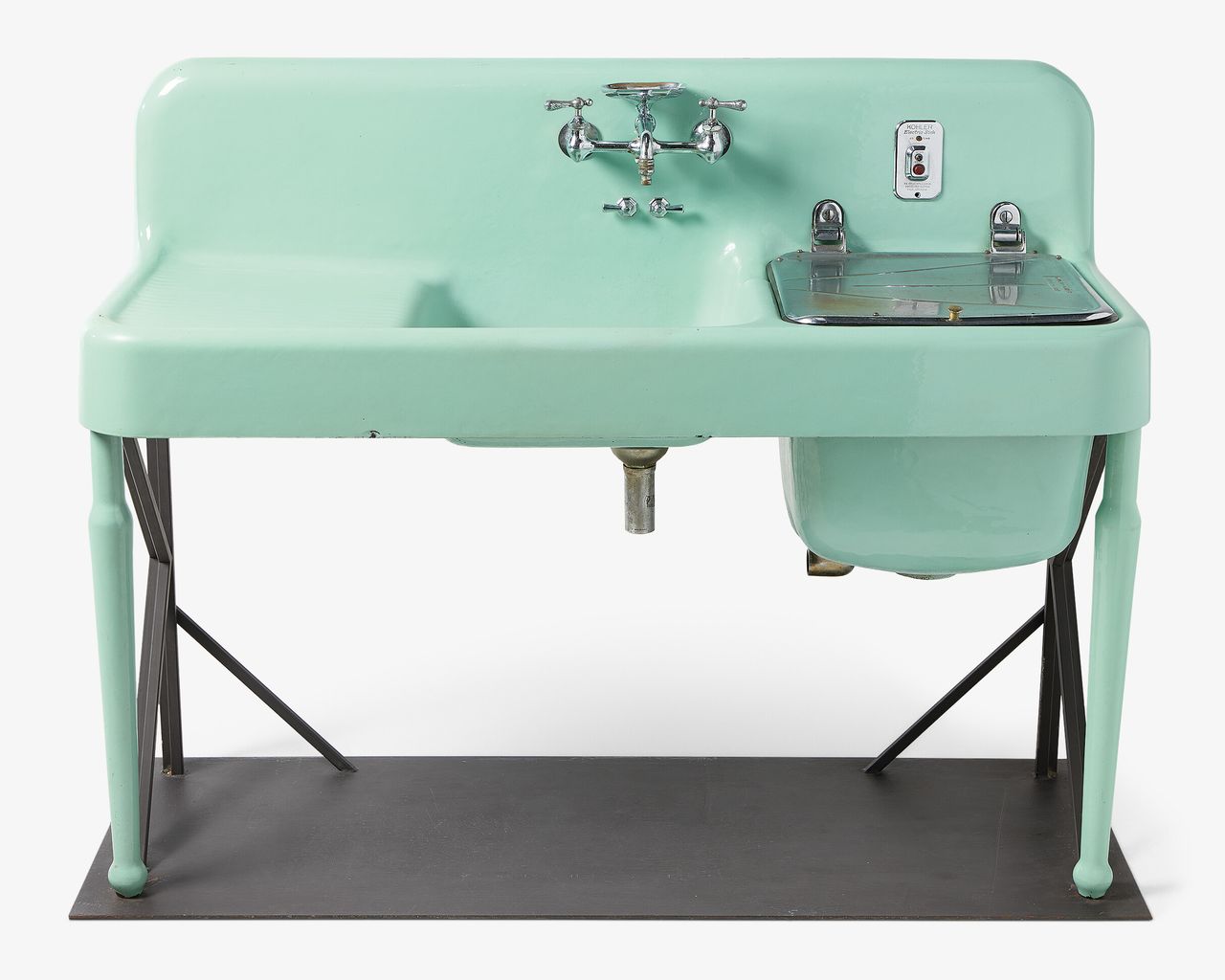 Frank G. Brotz for Kohler Co., Electric Sink, introduced 1926_ this example 1928