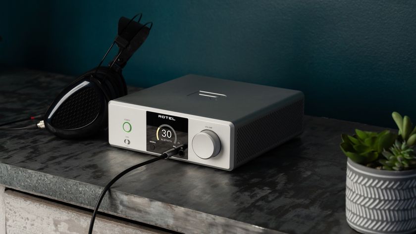 Rotel DX-3 headphone amplifier and DAC