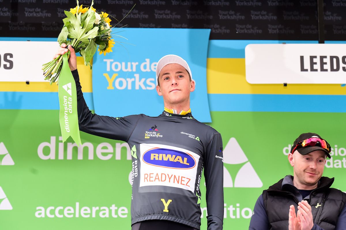 Lucas Eriksson (Riwal Readynez) won most active rider of the day