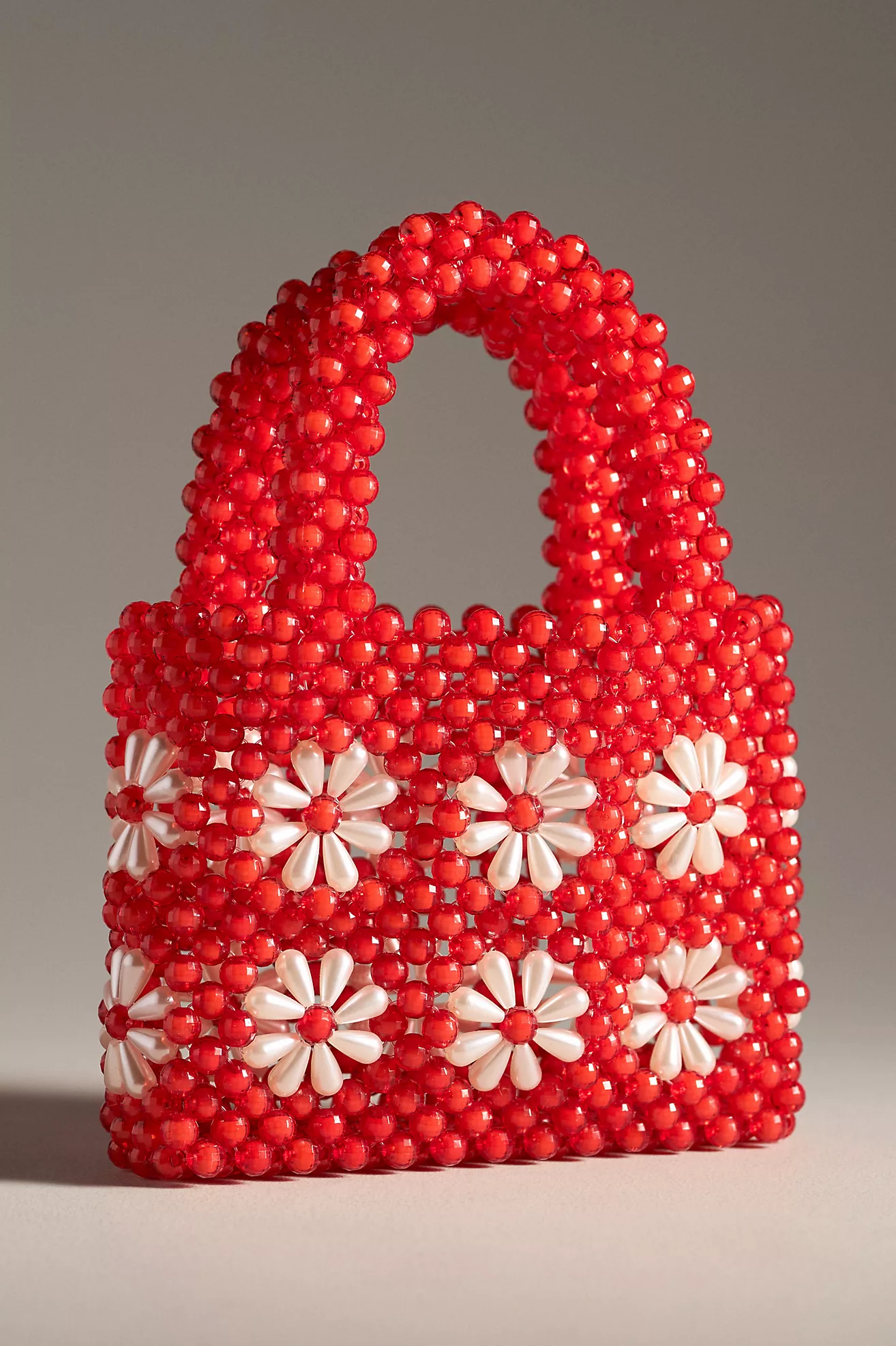 Melie Bianco Selena Floral Beaded Bag