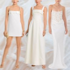 Bloomingdale's Bridal Dresses Collage