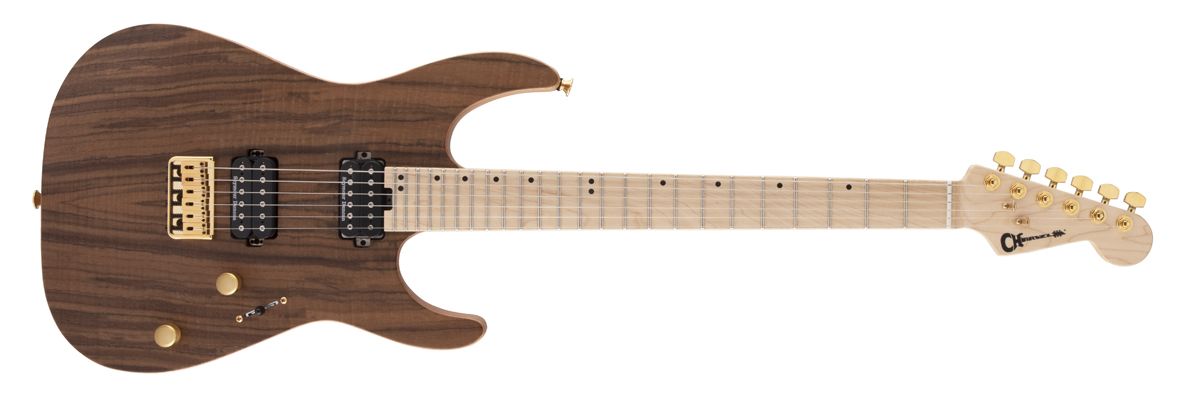 Charvel Pro-Mod DK24 HH Mahogany with Walnut top in Natural