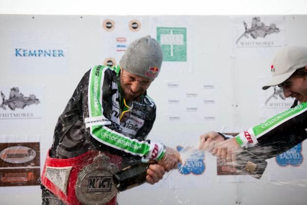 More champagne action for Tim Johnson