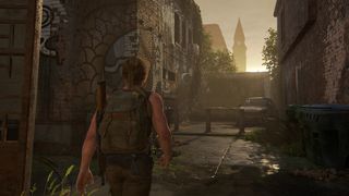 Screenshot of characters and environments from The Last of Us Part 2 Remastered