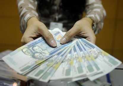 Thousand peso bills
