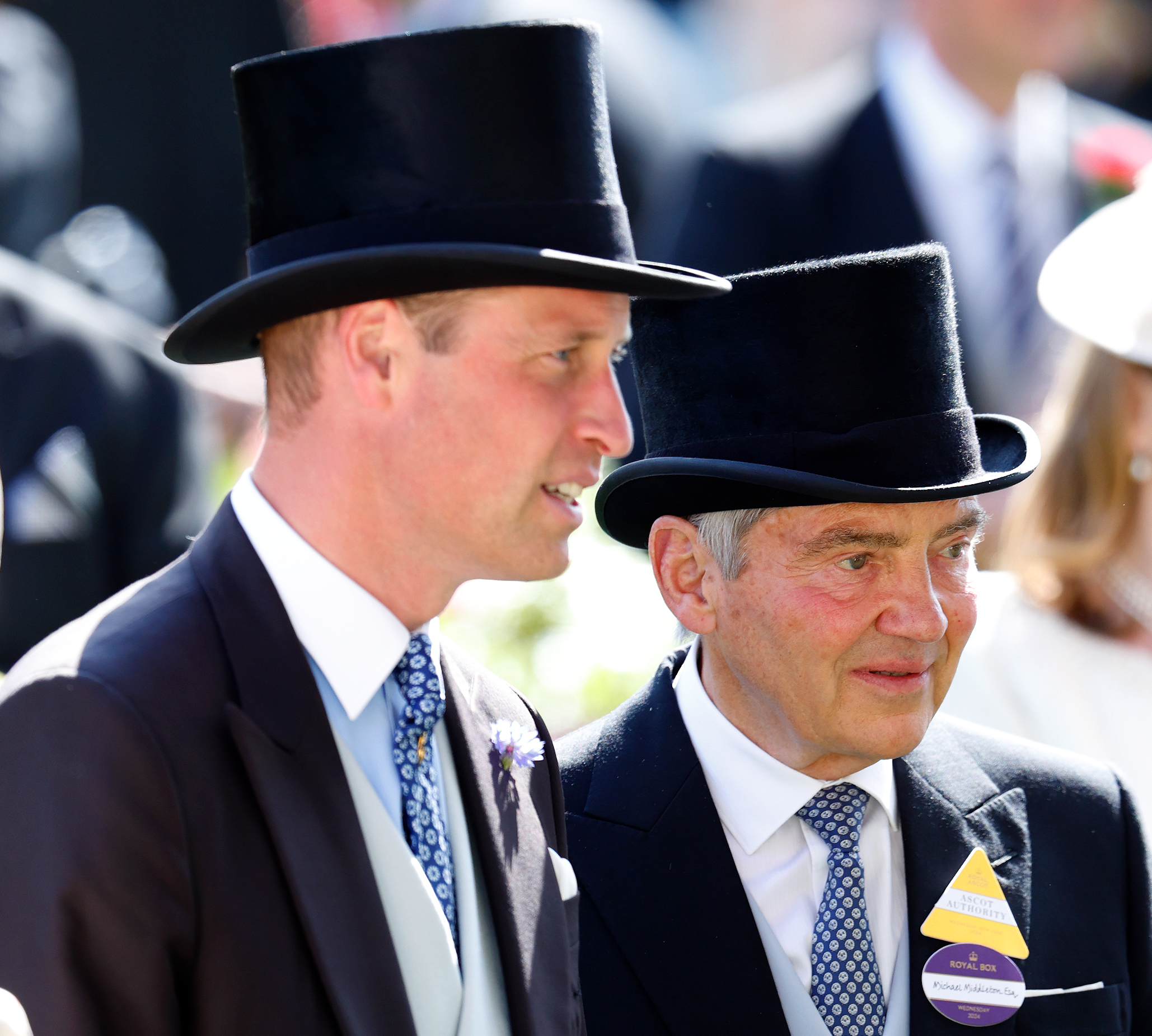 Prince William turns to Michael Middleton when he needs advice