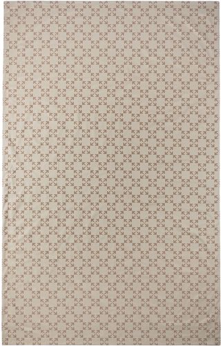 Beige & Taupe Arrow Pattern Tablecloth