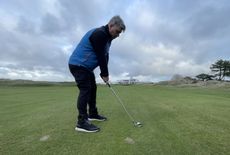 Playing the 18th at Royal Birkdale