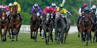 horses racing at royal ascot