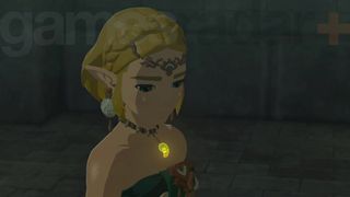 Zelda appears in a memory in Tears of the Kingdom