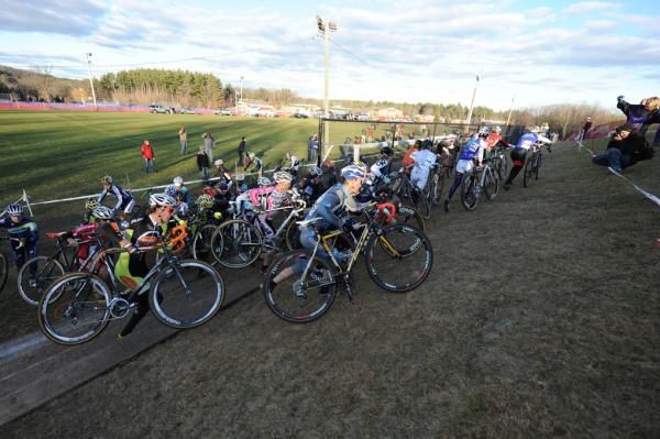 The elite field still had to deal with frozen off-cambers.