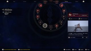 Ability and skill tree in Final Fantasy 16
