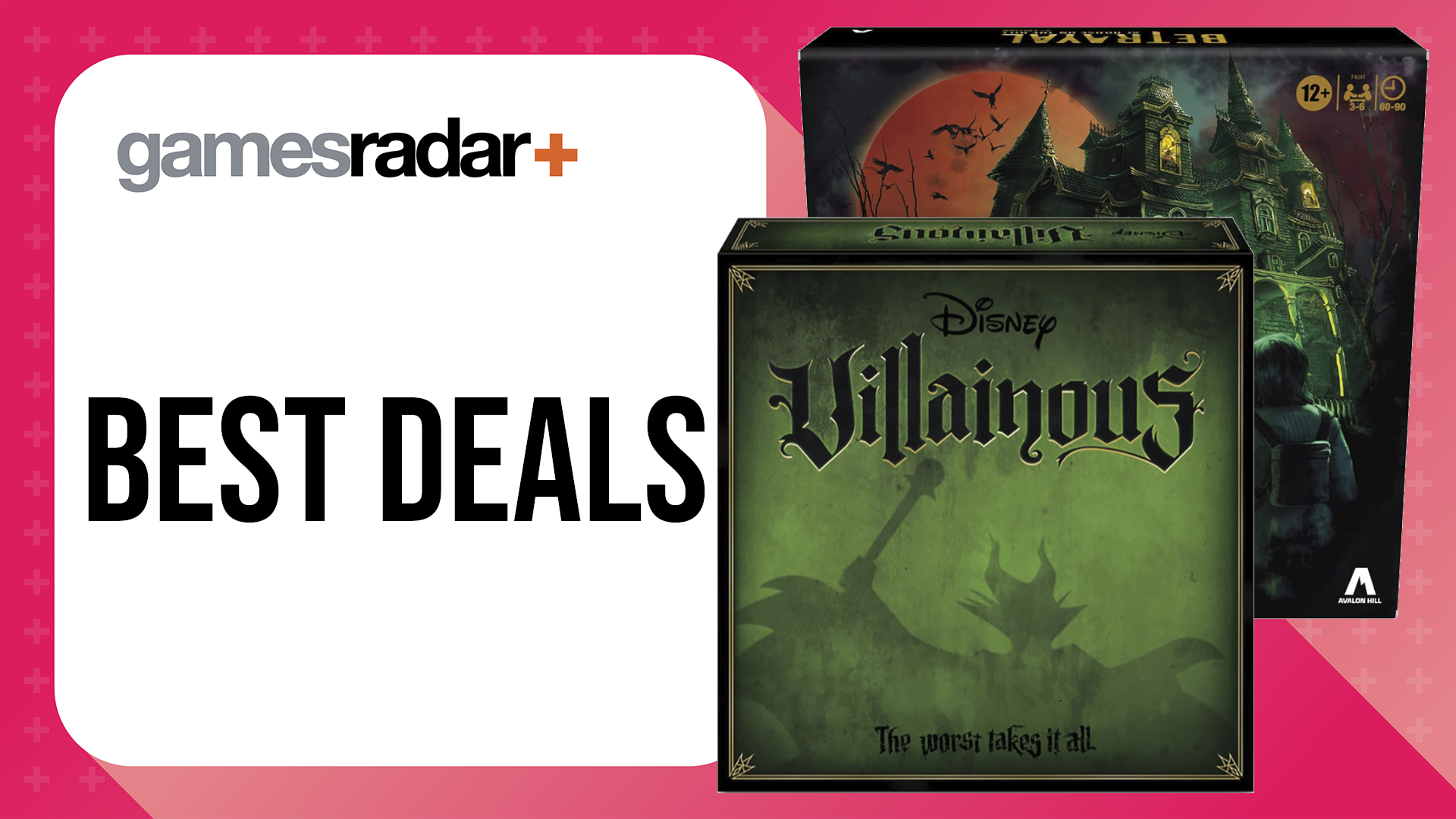 Cyber Monday board game deals with Disney Villainous and Betrayal at House on the Hill