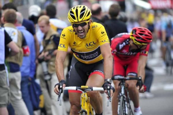 Fabian Cancellara (RadioShack-Nissan) put in a Herculean effort on the final climb but just fell short.