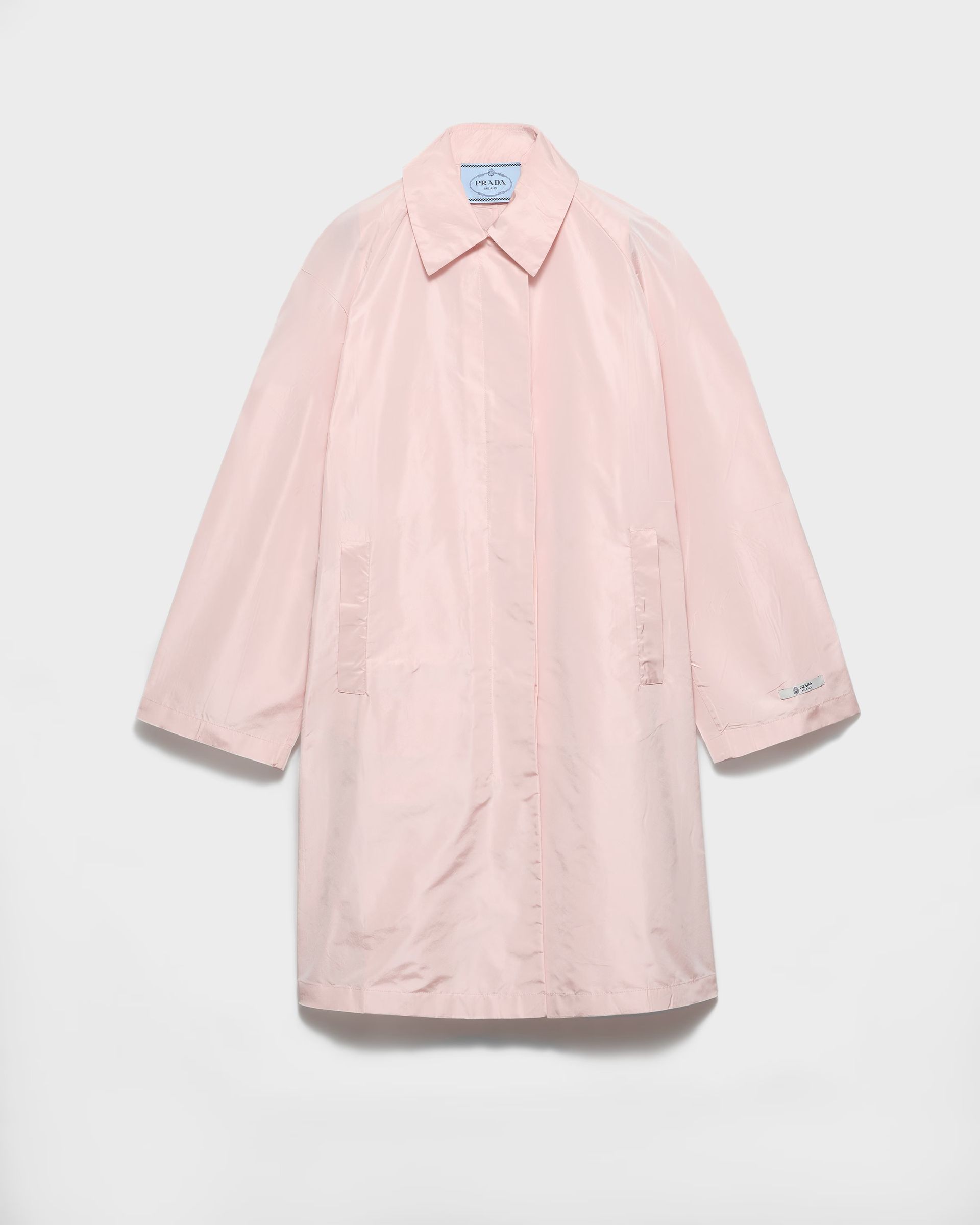 prada, Technical Taffeta Coat