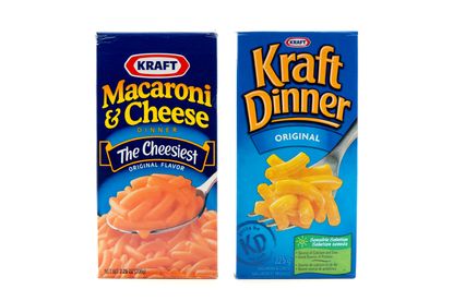 Kraft Macaroni & Cheese.