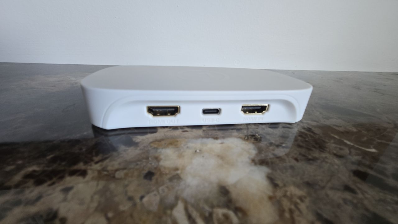 Elgato's Game Capture Neo external capture card set-up.