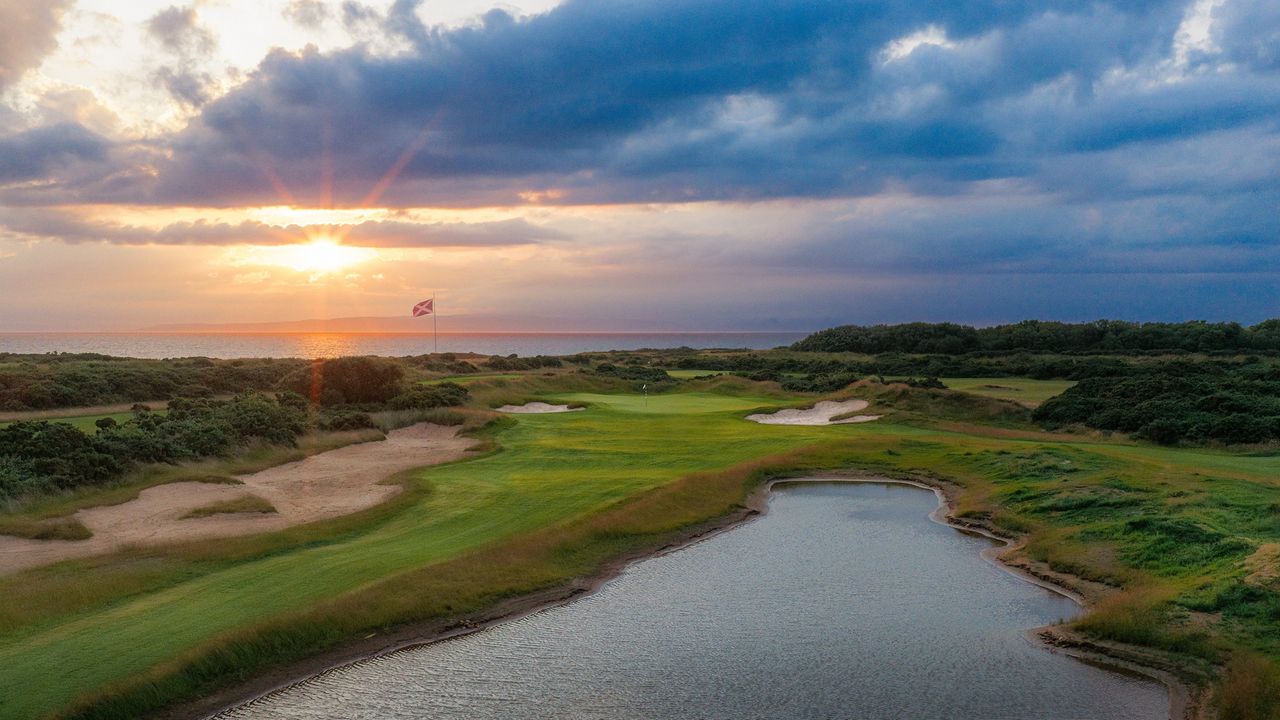 The new Trump Twelve Par-3 Course at Turnberry