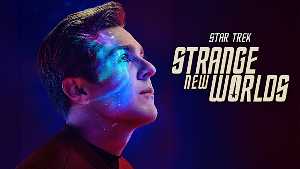 A promo poster with a pensive male sci-fi character