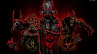 Darkest Dungeon 2 - Kingdoms key art - three monsters standing side by side