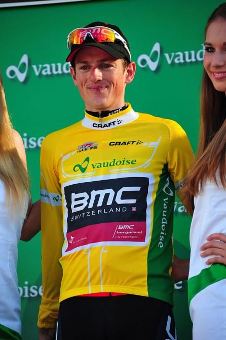 Race leader Mathias Frank