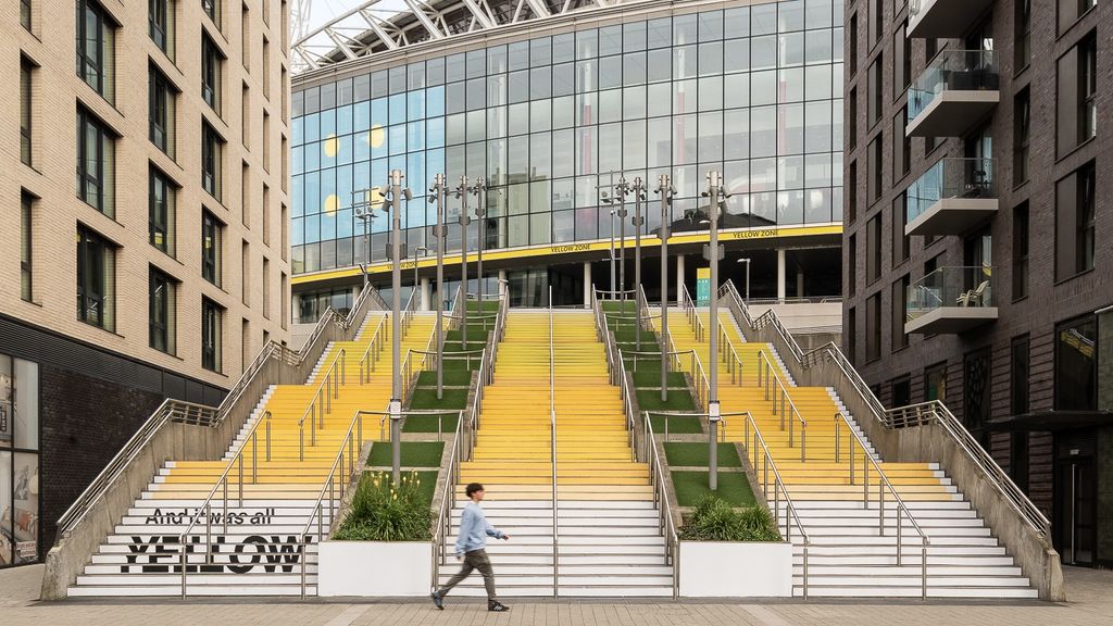 Yellow steps
