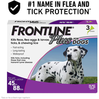 Frontline Plus treatment: was $64 now $31 @ Amazon