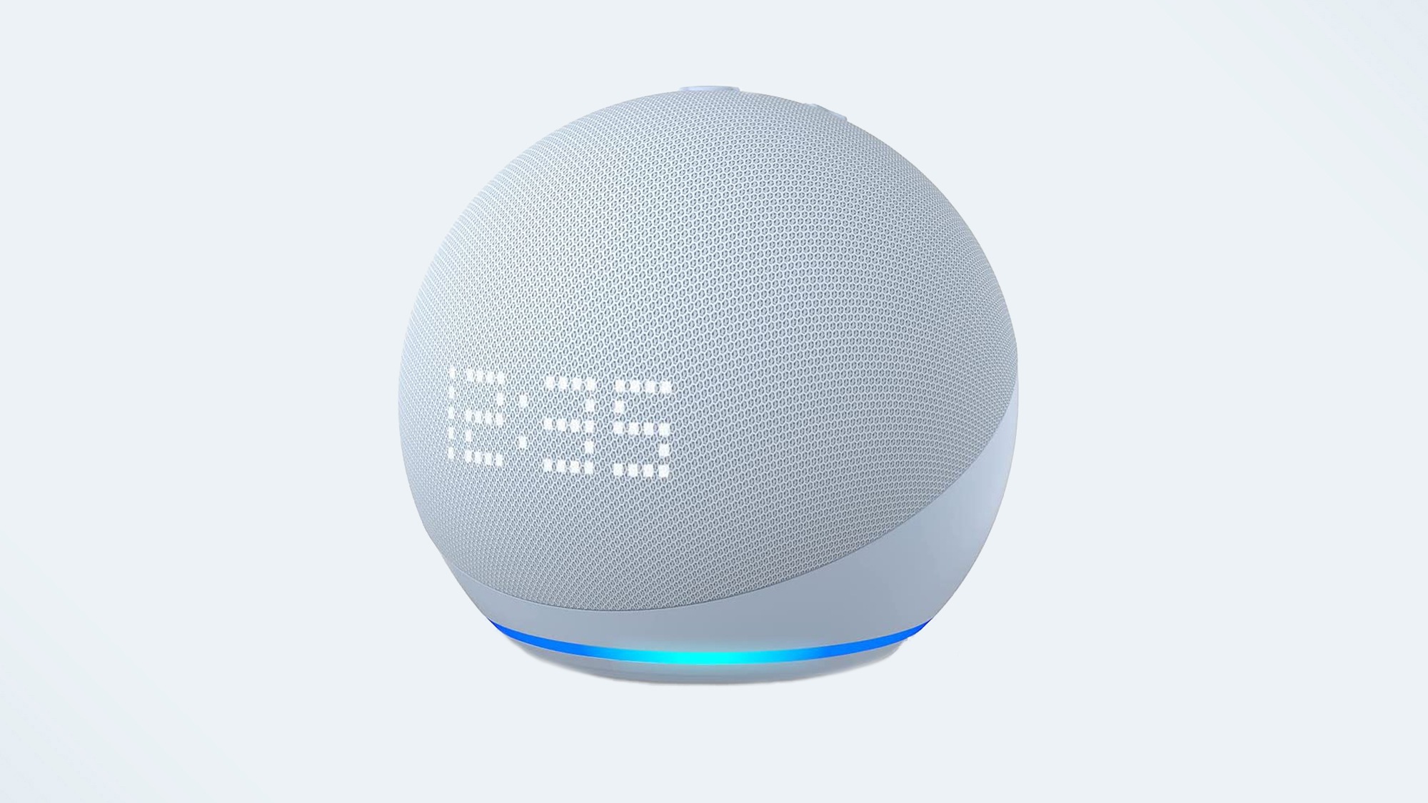 Los mejores regalos para un hogar más inteligente en 2022: Amazon Echo Dot con reloj (5.ª generación)