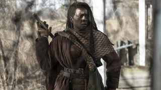 Danai Gurira as Michonne in The Walking Dead: The Ones Who Live