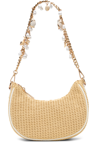 ALDO, Beach Glow X Woven Shoulder Bag