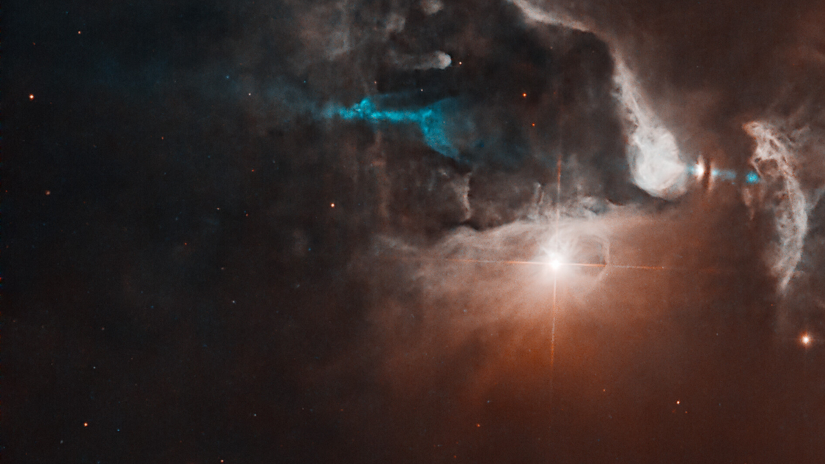 Una nueva estrella se anuncia al Hubble con un extraordinario espectáculo de luces cósmicas (imagen)