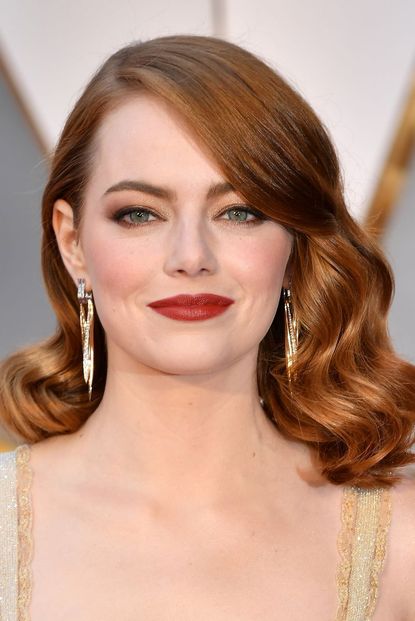 Emma Stone's Golden Copper 