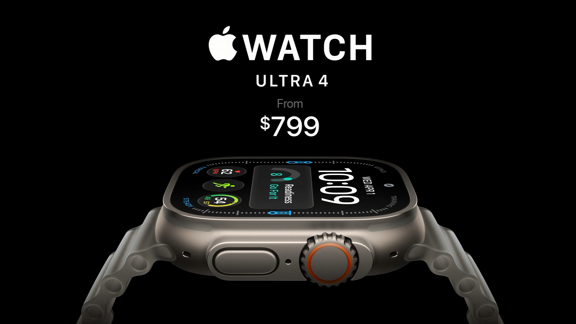 Screenshot from Apple's September 2026 event