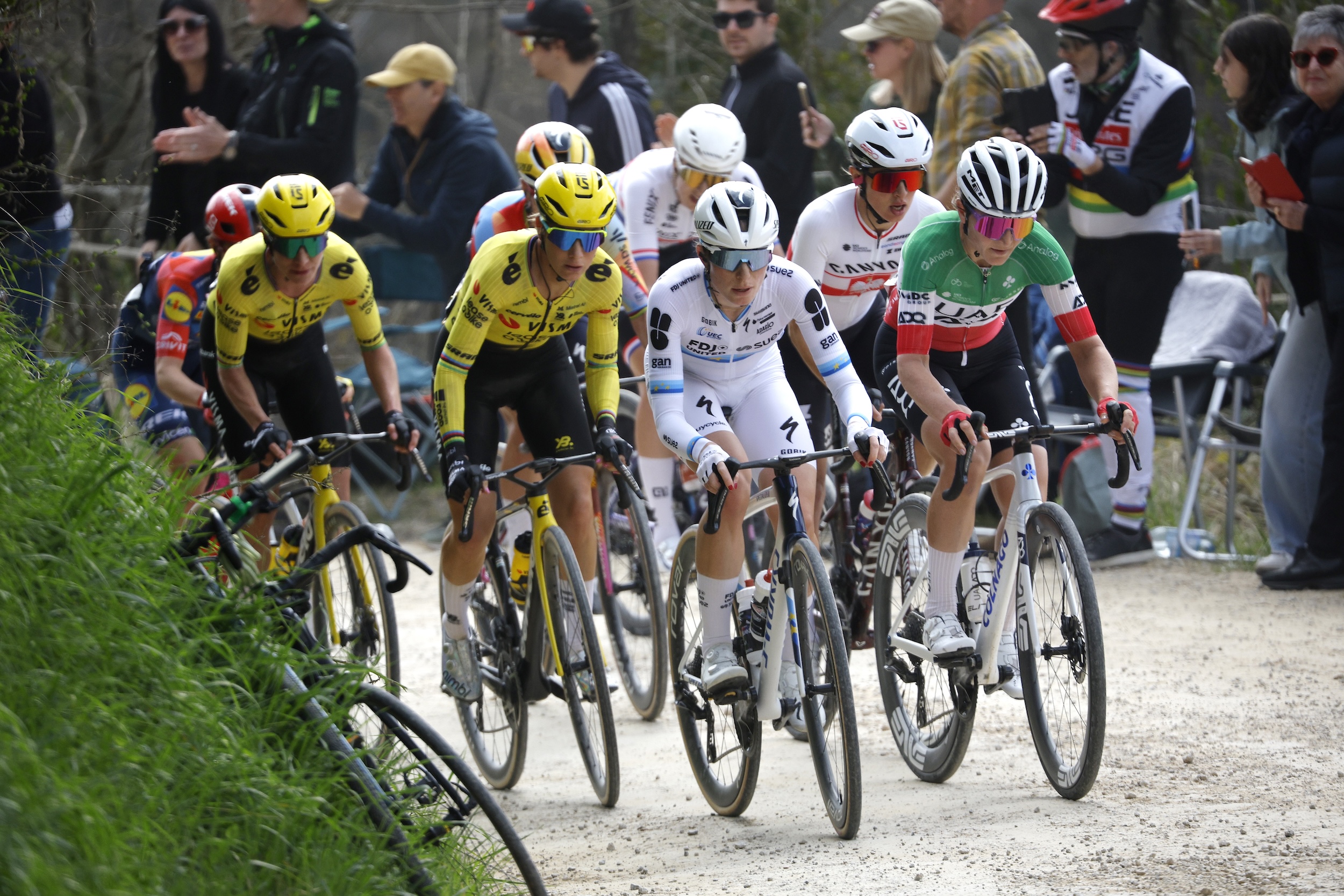 Strade Bianche Donne 2026 - Edição 12 - Siena - Siena 133 km - 7/03/2026 - Demi Vollering (NED - FDJ United - SUEZ) - Imagem Massimo Fulgenzi/SprintCyclingAgency&copy;2026