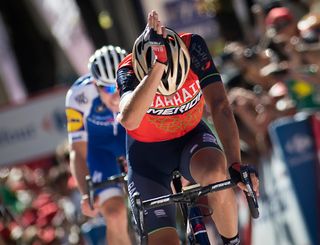 Vincenzo Nibali (Bahrain Merida) wins stage 3 of the Vuelta a Espana