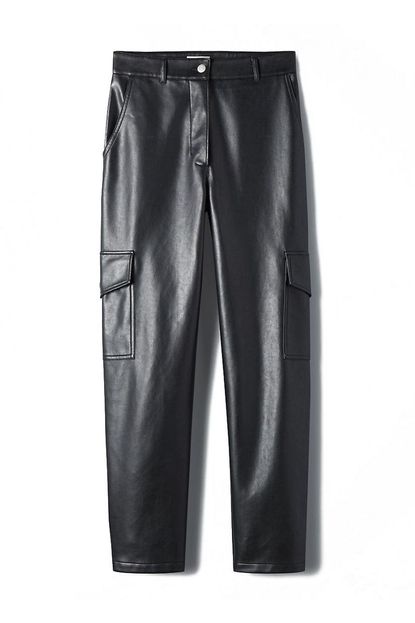 Wilfred Free Faux-Leather Cargo Pants