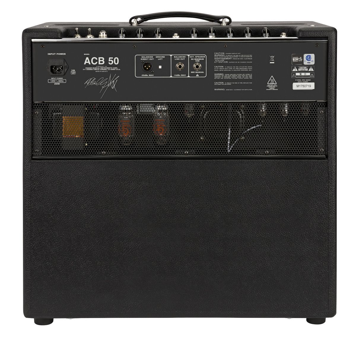 Fender's new Adam Clayton signature ACB 50 bass amp