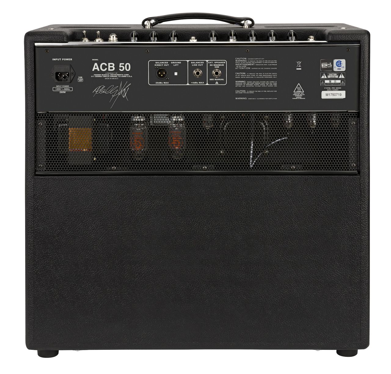 Fender's new Adam Clayton signature ACB 50 bass amp