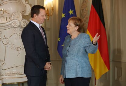 Ric Grenell and Angela Merkel