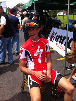 Todd Wells (Specialized) after winning stage 1