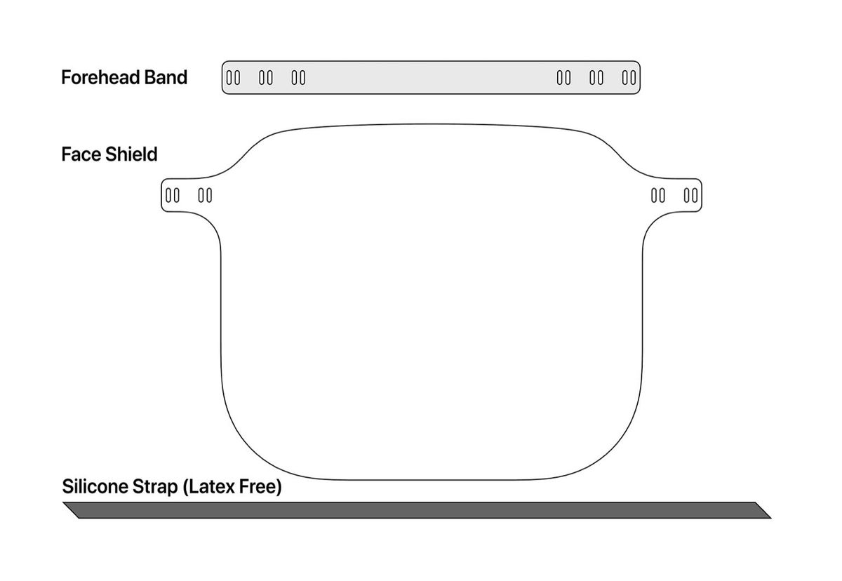 Apple Face Shield