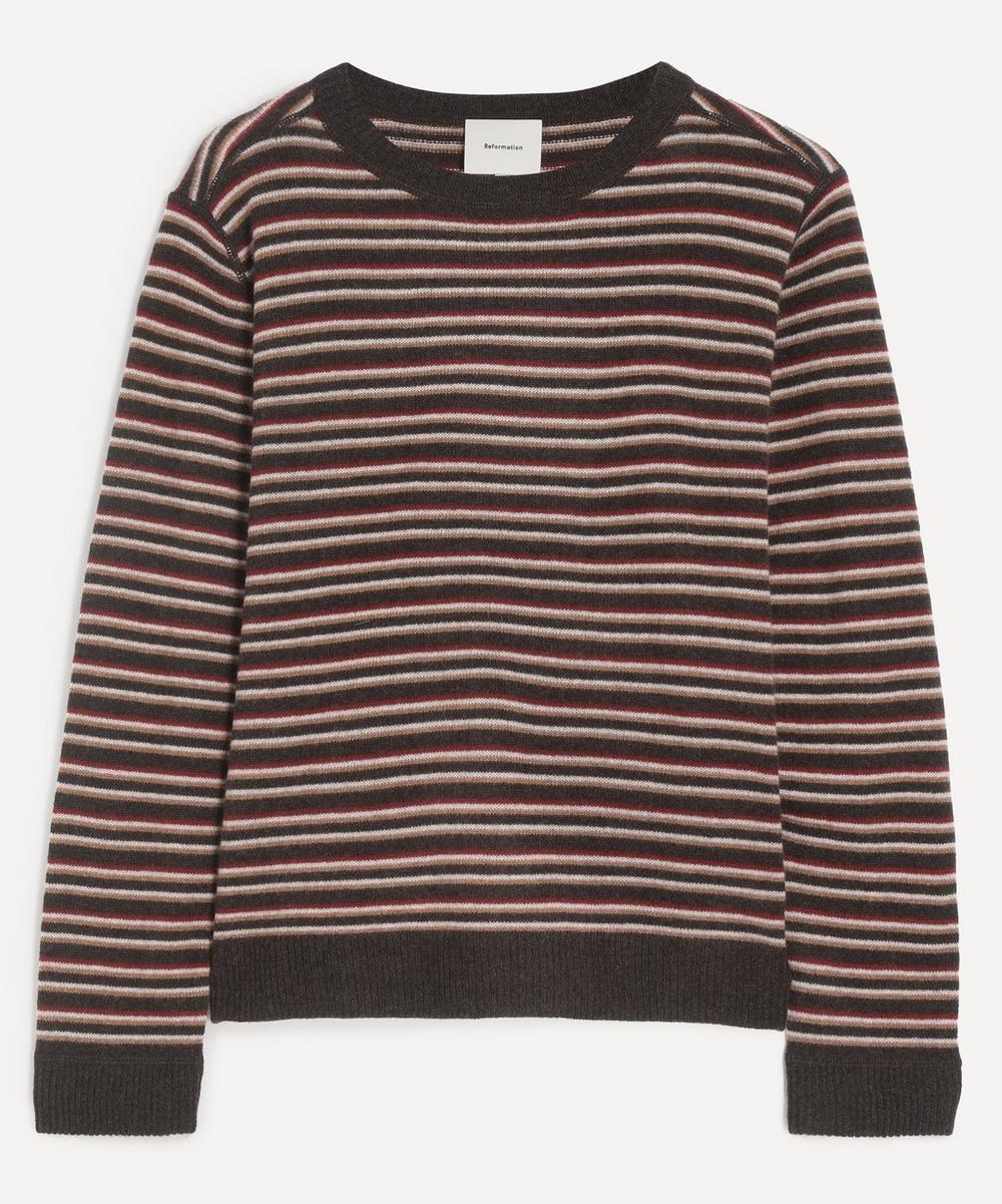 Cashmere Multi Stripe Jumper