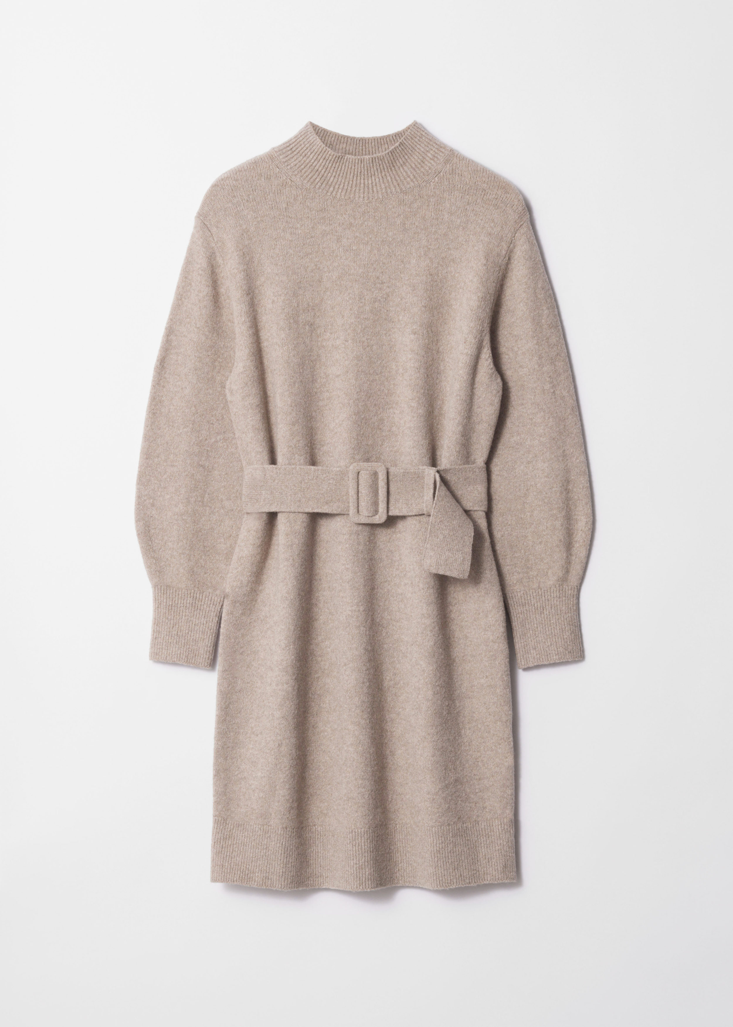 Belted Jumper Dress