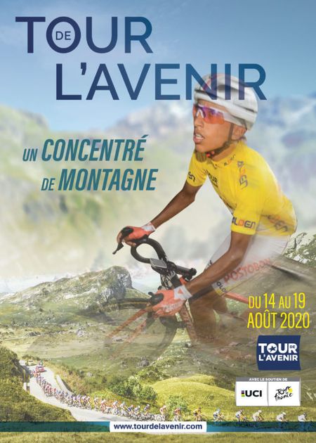 The poster of the 2020 Tour de l&rsquo;Avenir