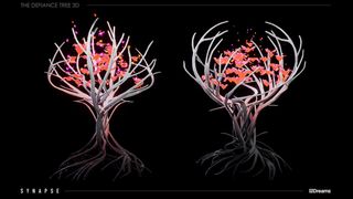 Synapse art; tree art