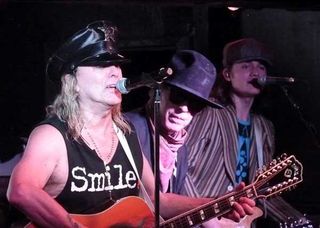 Cheap Trick onstage at The Cavern