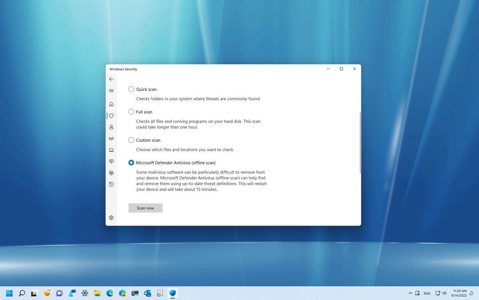 How to get started with Microsoft Defender Antivirus on Windows 11 ...