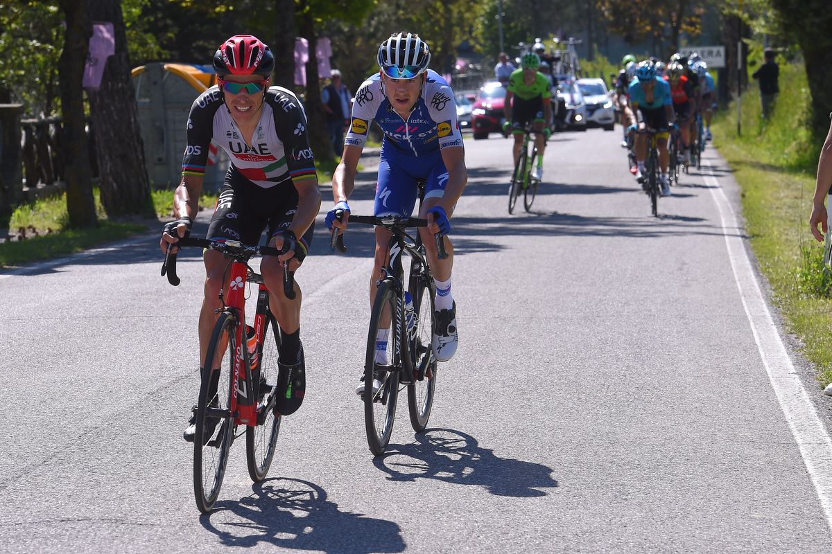 Rui Costa (UAE Team Emirates) on the attack